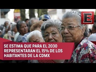La población de ancianos va en aumento en México