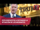 Alcalde de NY preocupado por deportaciones de migrantes