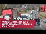 Maestros de la CNTE en Chiapas realizaron bloqueos carreteros