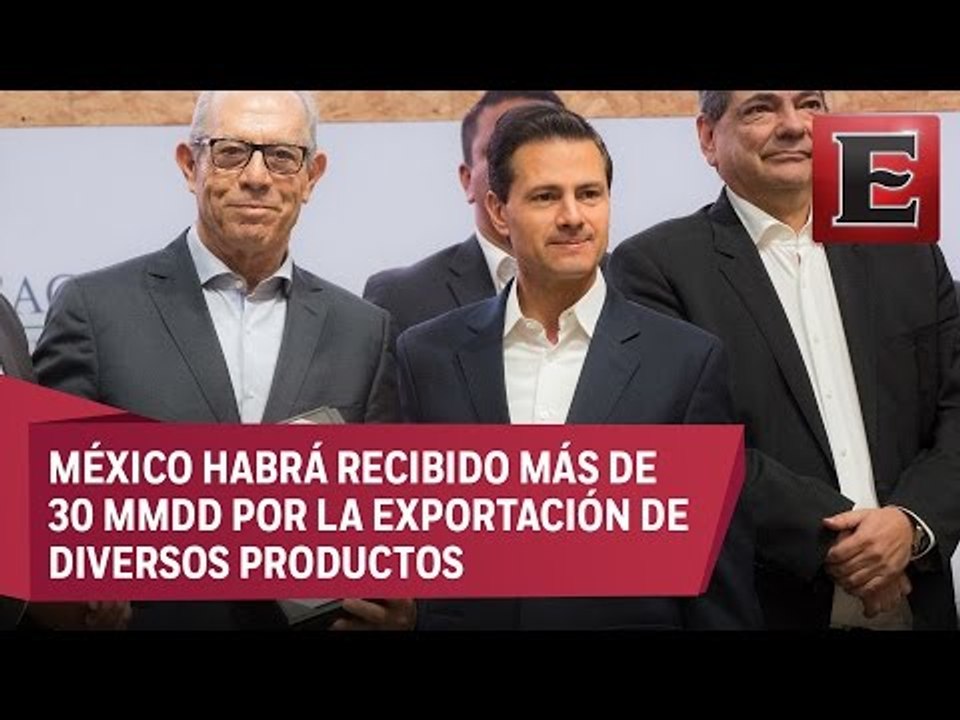 Peña Nieto destaca ingresos económicos por productos agroalimentarios