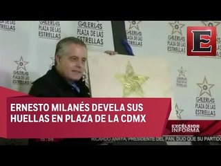 Ernesto Milanés devela sus huellas en La Plaza de las Estrellas