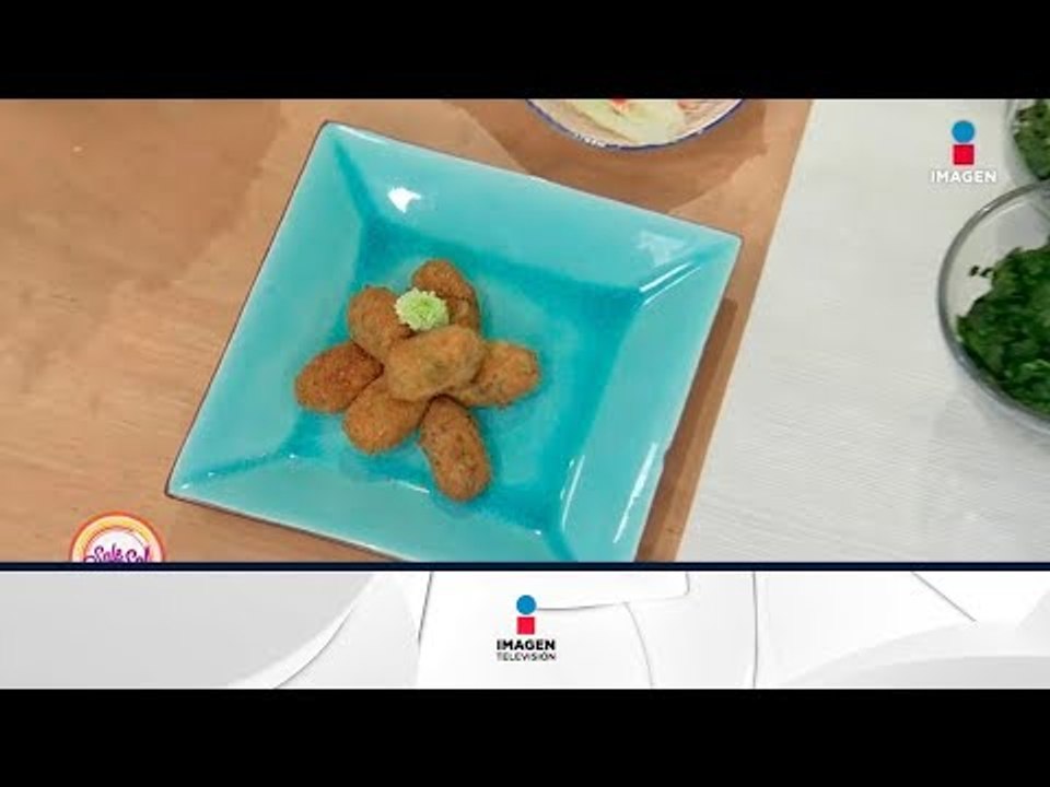 ¡Sorprende con estas ricas croquetas de espinaca con salsa de bechamel! | Sale el Sol