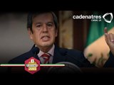 Rogelio Ortega habla sobre los hechos de violencia en Tixtla / Elecciones 2015