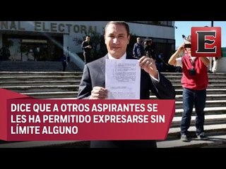 Moreno Valle, gobernador de Puebla, exige equidad al INE