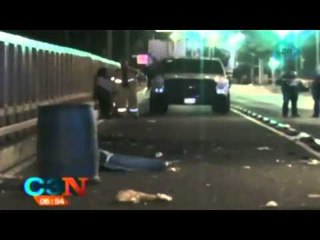 Atropellan a dos trabajadores de limpieza en calles del DF