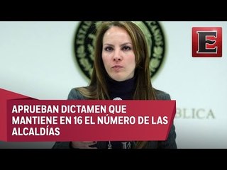 Gabriela Cuevas, legisladora del PAN, analiza la creación de las alcaldías