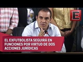 Cuauhtémoc Blanco seguirá al frente de Cuernavaca, pese a revocación de mandato