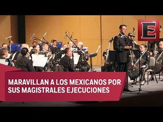 De clásicos a lo popular, el repertorio de la Orquesta Sinfónica de la Sedena