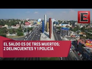 Robo en establecimiento desata balacera en Naucalpan
