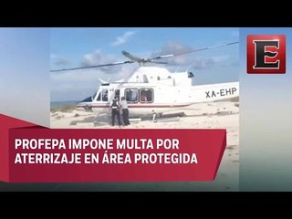 Profepa fija multa de más de un mdp por aterrizaje en arrecife Alacranes