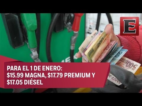 Subirán precios de las gasolinas para el 2017