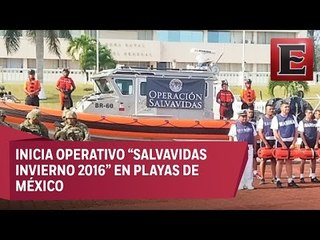 Arranca operativo Salvavidas Invierno 2016