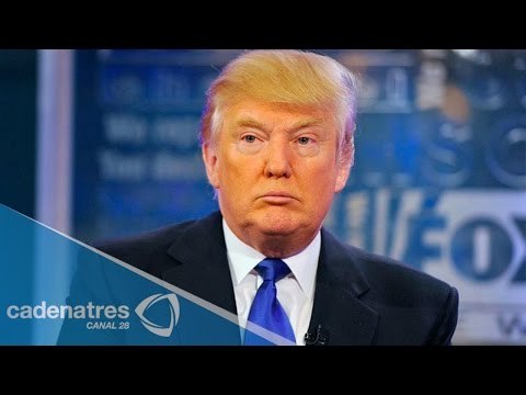 Donald Trump acusa a México de los problemas en EU