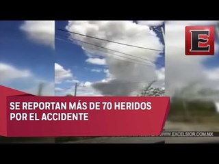 29 muertos hasta el momento tras explosión en Tultepec