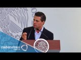 Peña Nieto: Garantizar derechos humanos, compromiso del gobierno