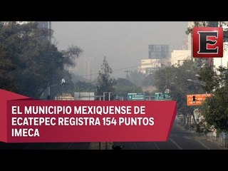 Contaminación en el Valle de México activa la primera contingencia del 2017