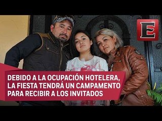 Habrá zona de acampar para los XV años de Rubí