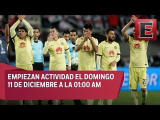 Calendario del Club America para el  Mundial de Clubes