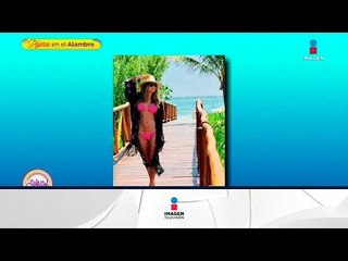 ¡Geraldine Bazán presume cuerpazo! | Sale el Sol