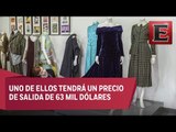 A subasta tres vestidos de la princesa Diana de Gales