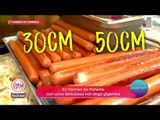 Viernes de ponerle: ¡prueba estos hot dogs gigantes! | Sale el Sol