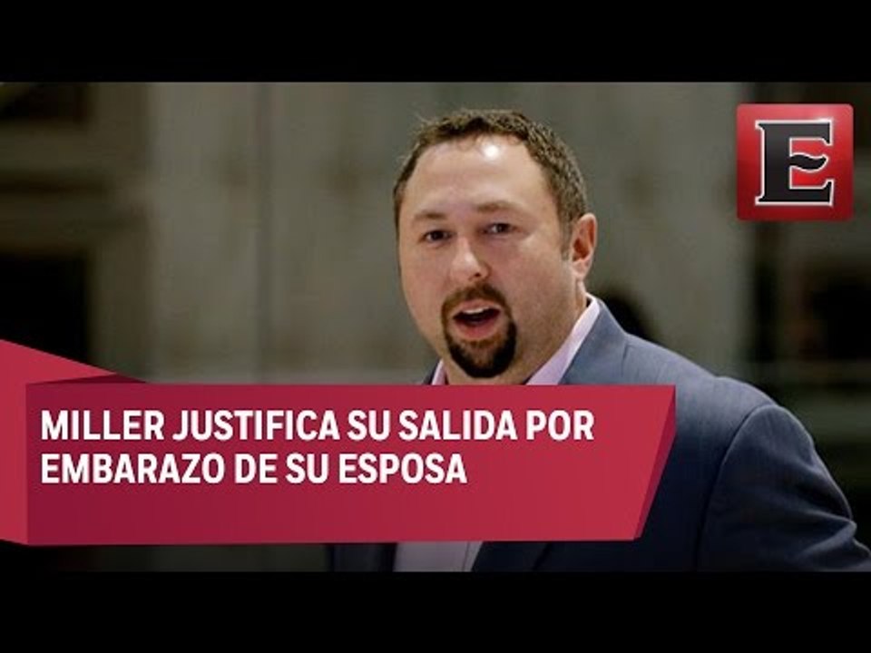 Renuncia Jason Miller portavoz de Trump a dos días de su nombramiento