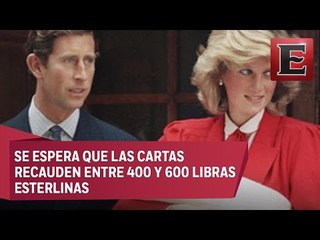 Subastaran cartas personales de la princesa Diana