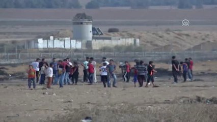 Gazze'deki Büyük Dönüş Yürüyüşü Gösterileri Devam Ediyor (2)