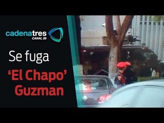 Órdenes de aprehensión a siete custodios por fuga de 'El Chapo'