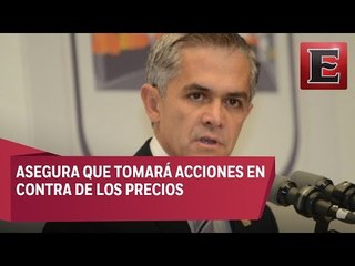 Mancera muestra rechazo a precios diferenciados de gasolinas