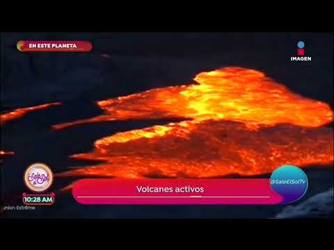 En este planeta: ¡Volcanes activos! | Sale el Sol
