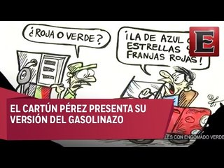 Gasolinazo en la Mano Negra del Cartún Pérez