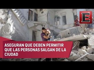 ONU continúa sin permiso para entrar a Alepo