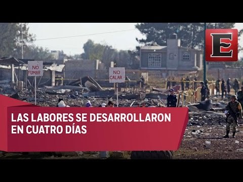 Culminan labores de limpieza en San Pablito