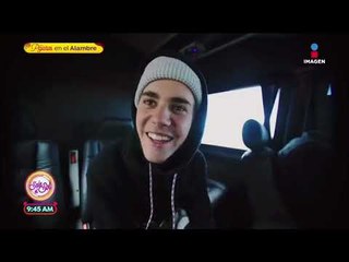 ¡Justin Bieber lleva víveres a vagabundos! | Sale el Sol