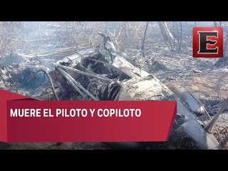 ÚLTIMA HORA: Se desploma avioneta de la Fuerza Aérea Mexicana en Chiapas