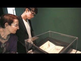 Largas filas para ver la muestra de Da Vinci y Miguel Ángel en Bellas Artes