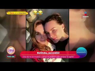 ¿Belinda se presenta con unas copas de más? | Sale el Sol