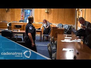 Evacuan Senado en EU por amenaza de bomba
