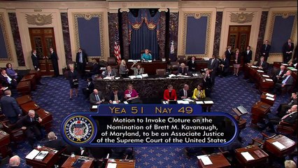 Le juge Kavanaugh fait un pas de plus vers la Cour suprême