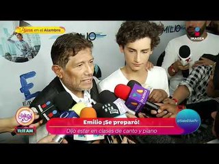 Emilio Osorio debutó como cantante | Sale el Sol