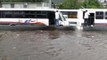 VIDEO: Inundación y caos vial en Indios Verdes