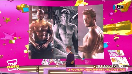 Les Dieux du stade : Matthieu Delormeau découvre le nouveau calendrier