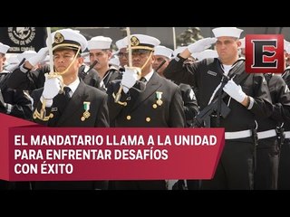 Peña Nieto elogia la labor de las Fuerzas Armadas