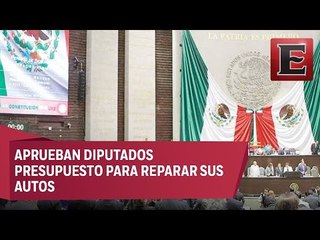 Diputados se dan 4 mdp para repara sus autos