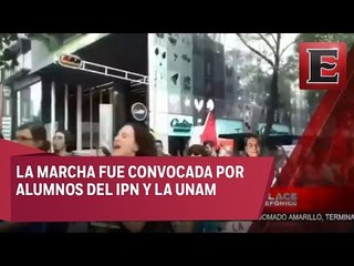 Más de 4 mil personas protestan contra el gasolinazo en CDMX