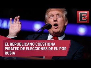 Trump desconfía de los servicios de inteligencia de EU