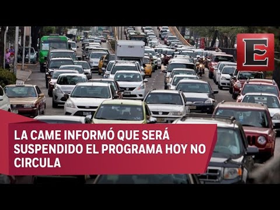 Todos los autos en el Valle de México circularán este 24 y  25 de diciembre