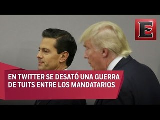Cancelación de encuentro Trump y EPN resalta crisis entre EU y México