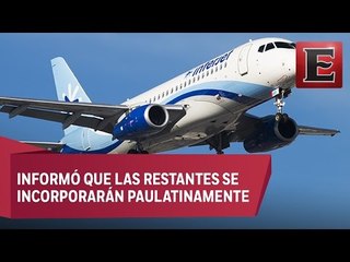 Interjet reincorpora seis de las 11 aeronaves dañadas